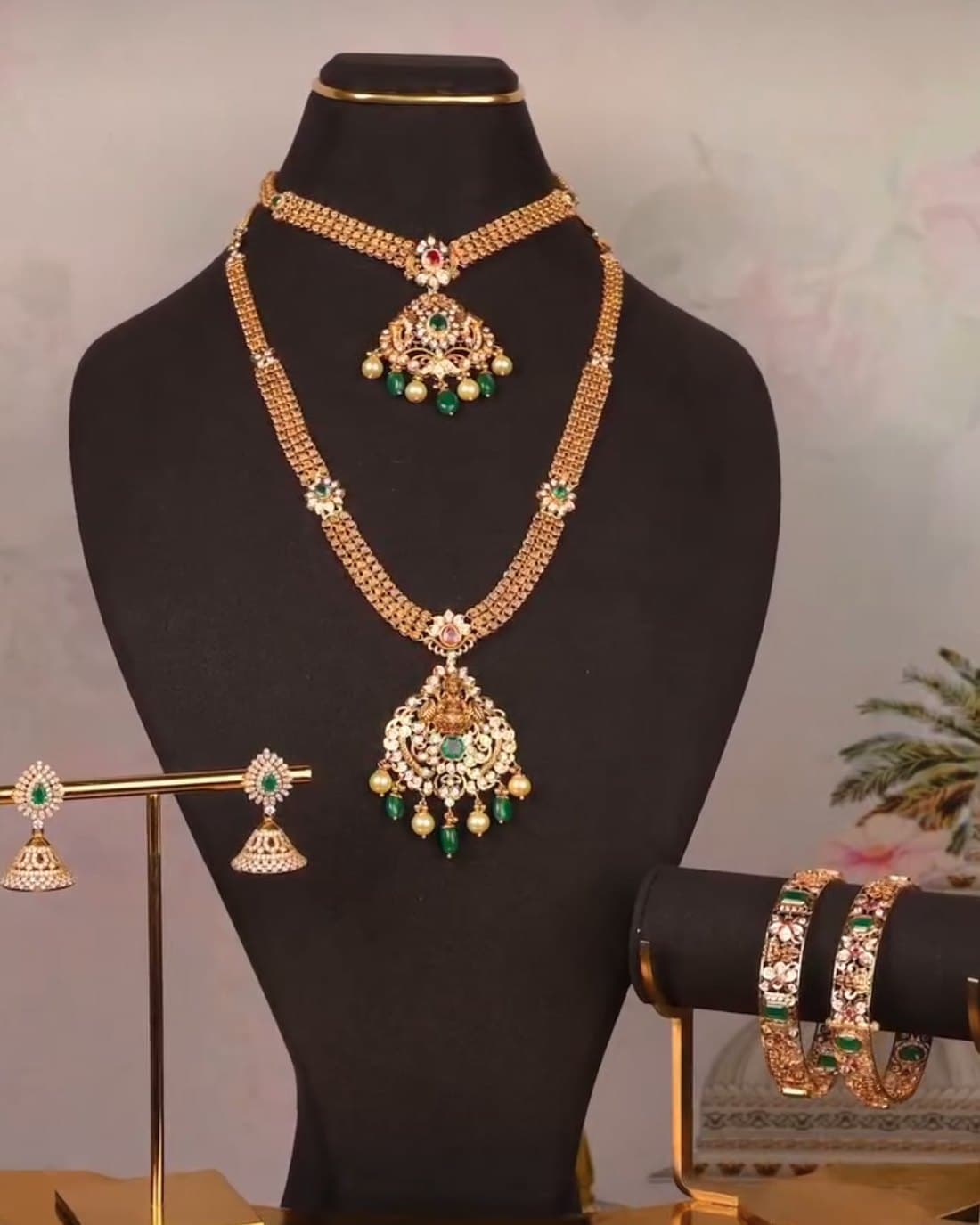 Lakshmi CZ bridal combination