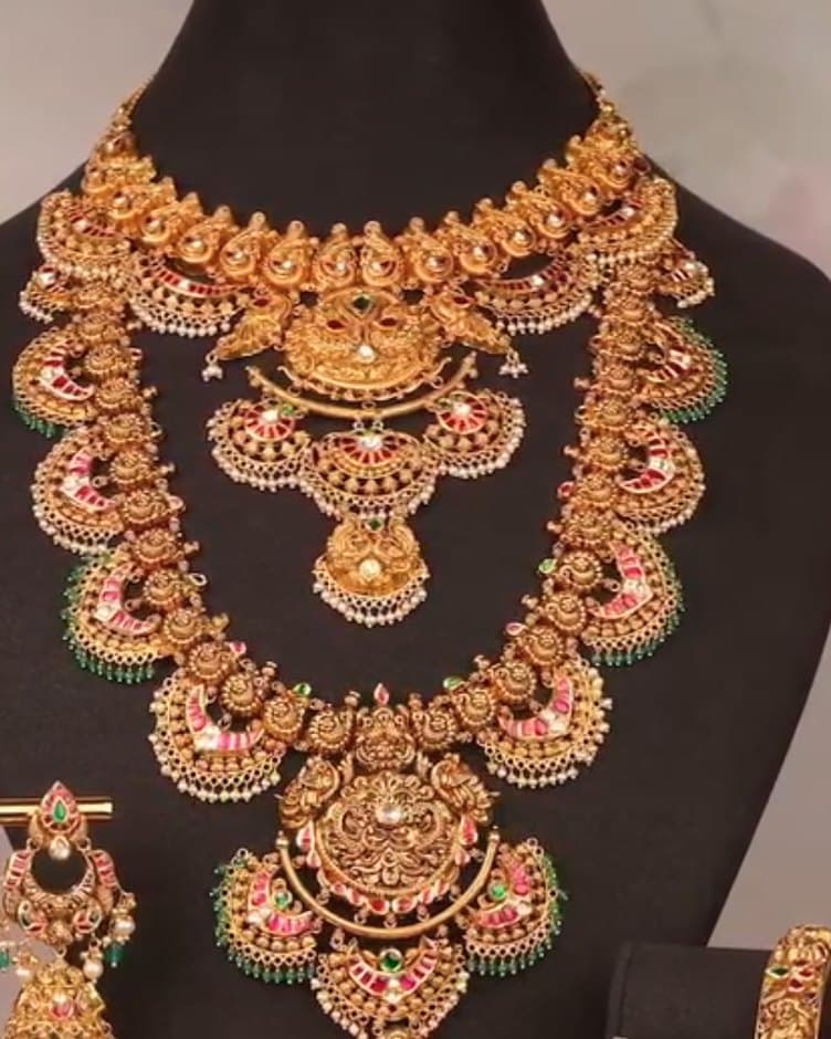 Antique Lakshmi haram